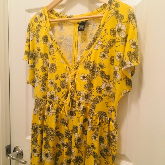 torrid Tops - Torrid Floral Babydoll Top